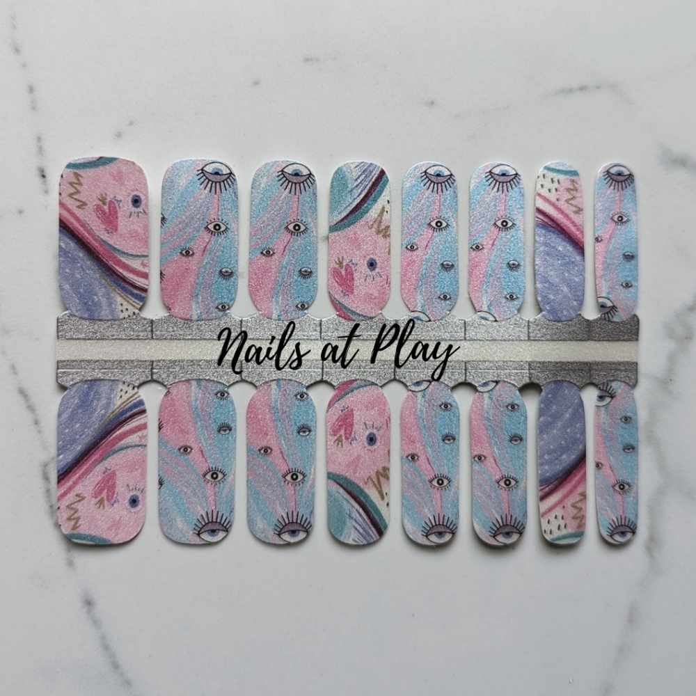 5 for $15 Nail Wraps- Eyes of Art